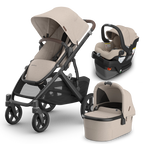 UPPAbaby Vista V3 Stroller + Bassinet + Mesa/Aria Travel System