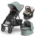 UPPAbaby Vista V3 Stroller + Bassinet + Mesa/Aria Travel System