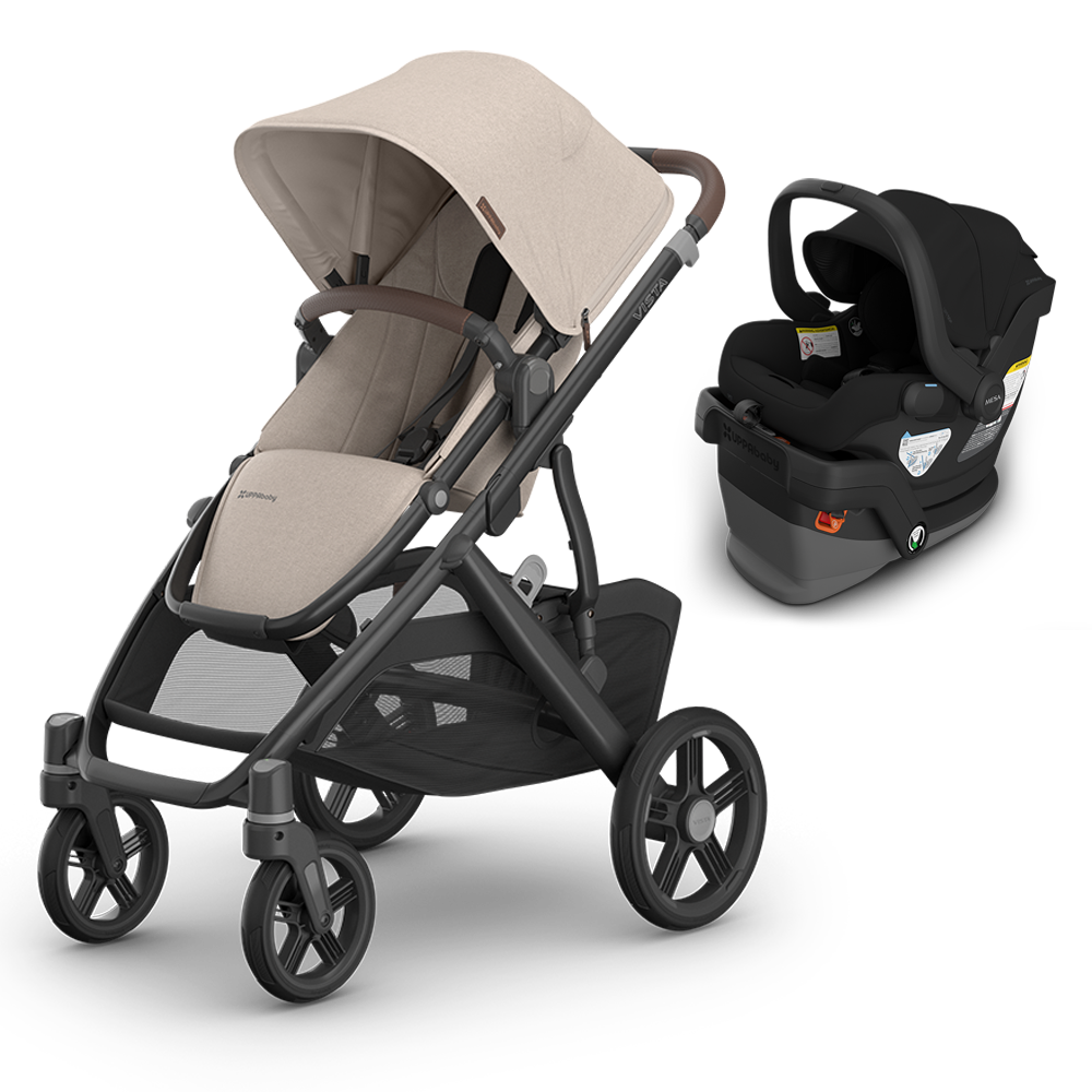 UPPAbaby Vista V3 Stroller + Mesa/Aria Travel System