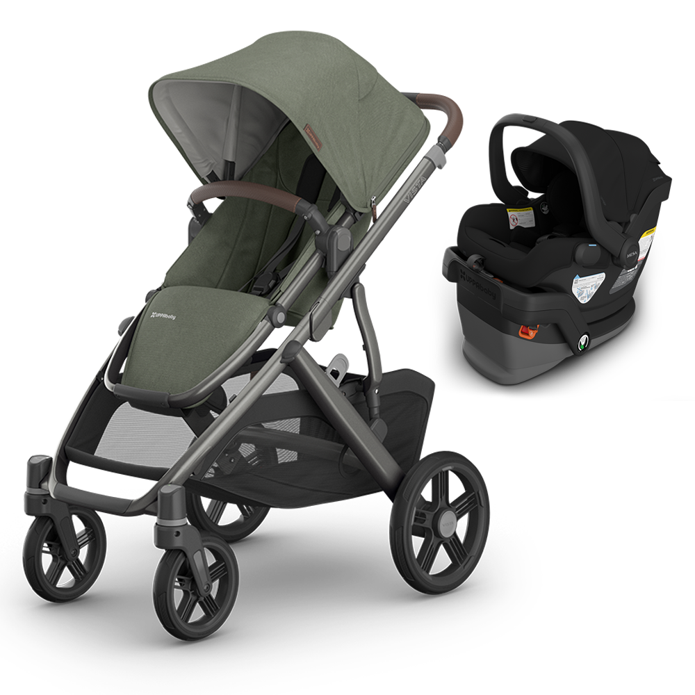 UPPAbaby Vista V3 Stroller + Mesa/Aria Travel System