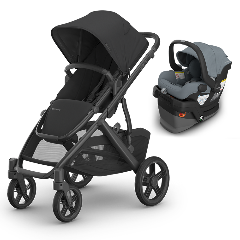 uppababy vista 2020 black UPPAbaby Vista V3 Stroller