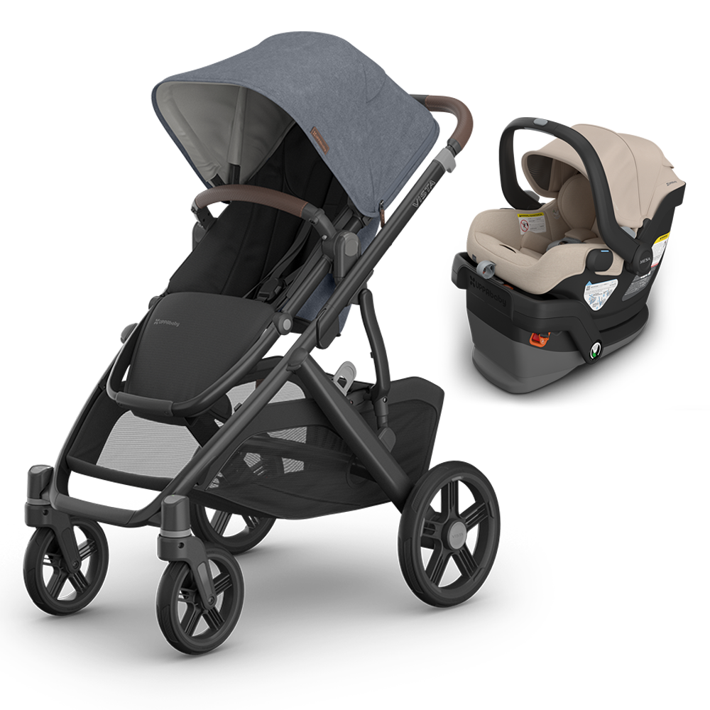 UPPAbaby Vista V3 Stroller + Mesa/Aria Travel System