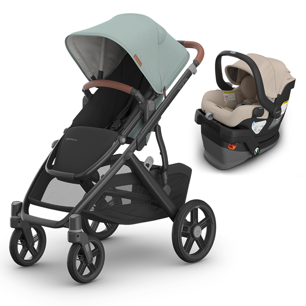 UPPAbaby Vista V3 Stroller + Mesa/Aria Travel System