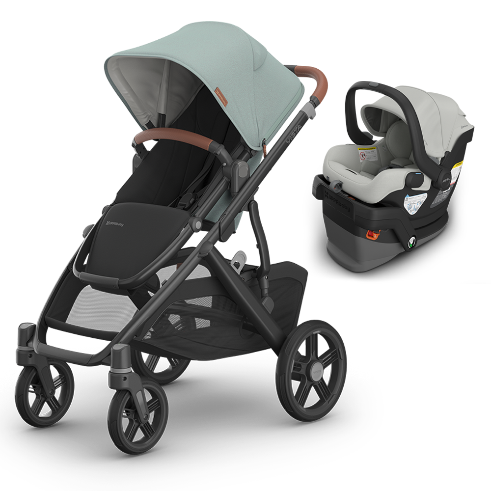 UPPAbaby Vista V3 Stroller + Mesa/Aria Travel System