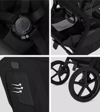 Silver Cross Breez Stroller + Bassinet + Nuna Pipa RX / Pipa Aire RX Travel System